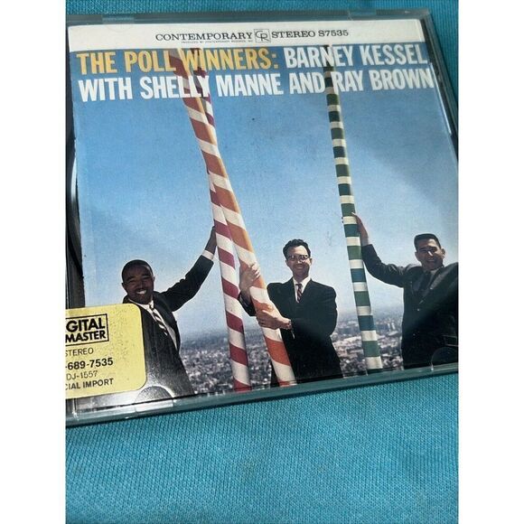 Poll Winners by Kessel, Barney / Manne, Shelly / Brown, Ray (CD, 1991) - Picture 1 of 5